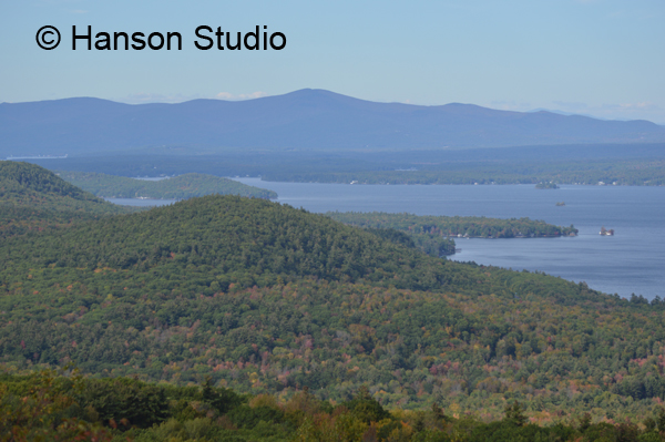 Alton, NH - View from Pine Mt. - Mt. Major - Fall